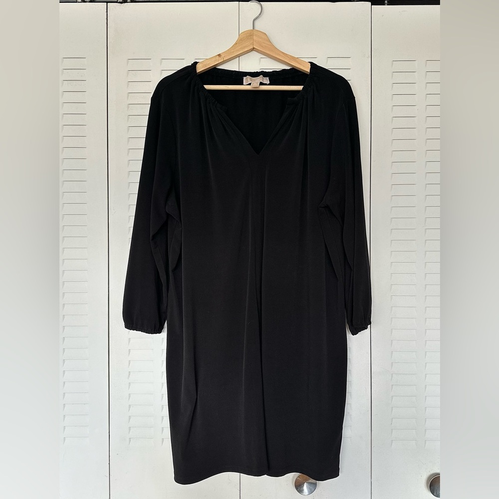 MICHAEL Michael Kors Black Tunic Dress (XL)